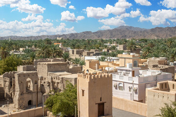 Nizwa, Oman - famous for its fortress and part of an amazing oasis full of palms and bananas, Nizwa is one of the most scenographic villages in Oman 