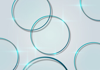 Watch Glass illustration abstract background