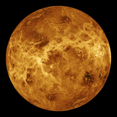 Obraz na płótnie Canvas Venus planet. Elements of this image furnished by NASA.