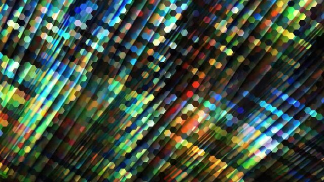 Abstract luminous holographic rainbow texture background