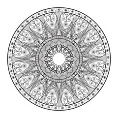 Mandala Template Design