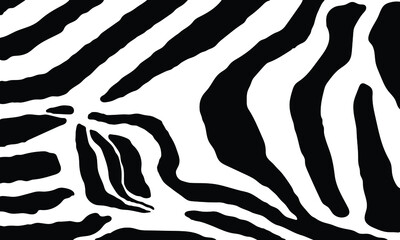 Zebra print skin abstract seamless pattern for printing, cutting, and crafts. Abstract wild animal zebra black spots on white background for fashion print design, web.