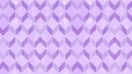紫色の四角形のシームレスパターンのイラスト