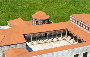 Church of the Virgin Mary in Miniaturk Park of Istanbul, Turkey.