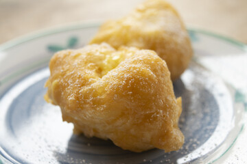 stuffed cream puffs