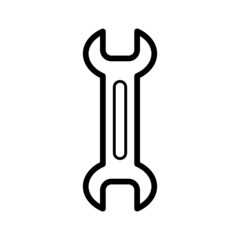 Black line for Black line for Wrench Icon