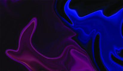 colorful liquid background smooth wave and glossy 