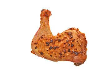 meat isolated on white background