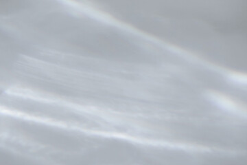 Water texture overlay effect for photo and mockups. Organic drop diagonal shadow and light caustic effect on a white wall. Shadows for natural light effects