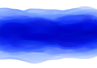 Blue watercolor paint texture background