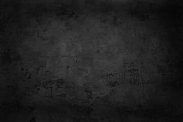 abstract black background blank concrete wall grunge stucco cracked texture