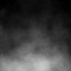 smoke overlay effect. fog overlay effect. atmosphere overlay effect. Isolated black background....