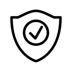 Shield Icon Vector Symbol Design Illustration