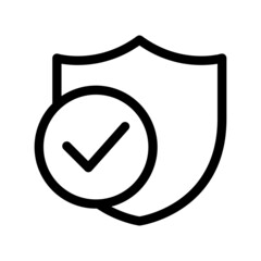 Shield Icon Vector Symbol Design Illustration