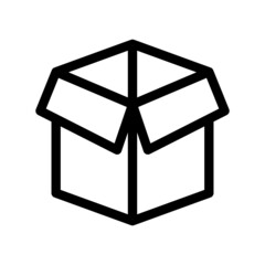 Box Icon Vector Symbol Design Illustration