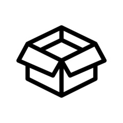 Box Icon Vector Symbol Design Illustration