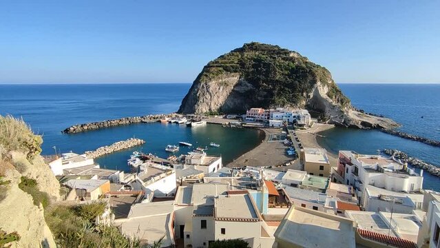 Ischia - Panoramica del borgo di Sant'Angelo