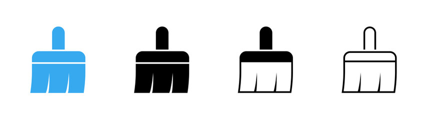 Cache cleaner icon set. Vector EPS 10 © Tymofii