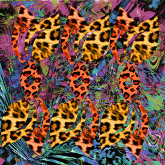 leopard skin texture