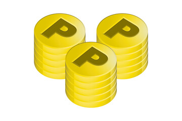 ポイントのイラスト