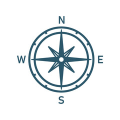 Compass icon. Rose wind. Navigation sign. Vector  © Tatiana