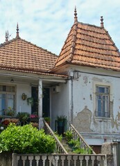 Fototapeta premium Traditional vintage townhouse in Portugal