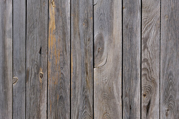 Wooden plank background made of old dilapidated boards.