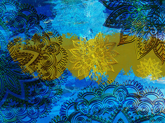 abstract mandala background