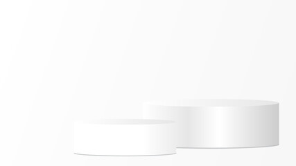 white stand podium background illustration in vector format