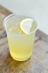 lime juice or lemon juice, lemon soda or tonic or soda and lime slice topping for serve