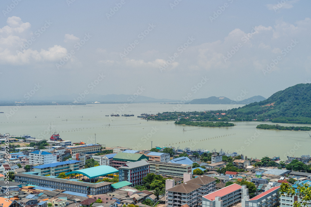 Wall mural Landscape of  Songkhla, the city of two seas-Thailand