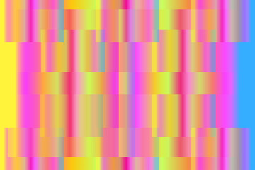 Abstract bright colorful vector background in applique style. Creative contrast original design template for cover, packaging, website, wallpaper.