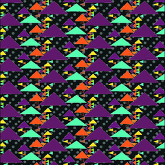 Abstract geometric pattern. Multicolored background. Vector illustration eps 10.