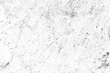Scattered dark grunge texture and spots on white surface