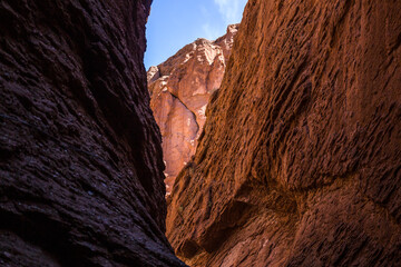 The great canyon in Kuche Xinjiang China