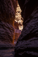 The great canyon in Kuche Xinjiang China