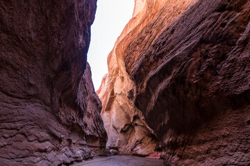 The great canyon in Kuche Xinjiang China
