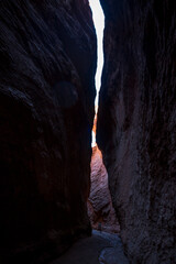 The great canyon in Kuche Xinjiang China