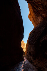 The great canyon in Kuche Xinjiang China
