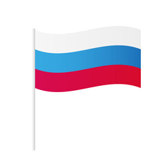 Vector Russian Flag