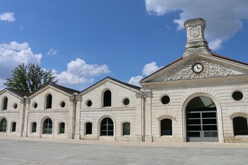 Le musée de la bande dessinée, vue de l'extérieur, ville de Angouleme, département de la...