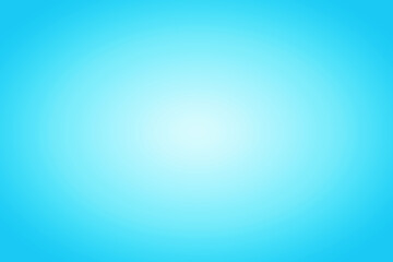 Illustration of Gradient Sky Blue Radial Beam for Abstract Background © jobi_pro