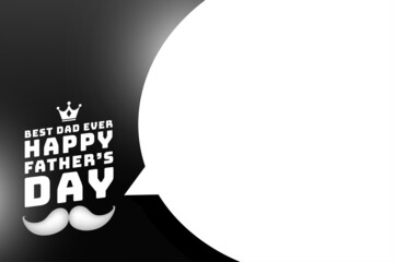 happy father's day background with text space