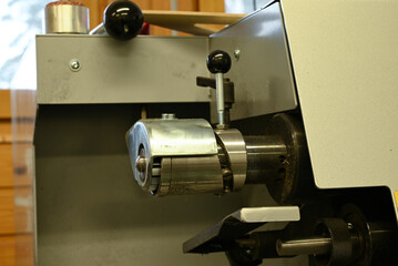Fototapeta na wymiar close up of a part of a machine