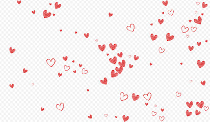 Burgundy Heart Vector Transparent Backgound.