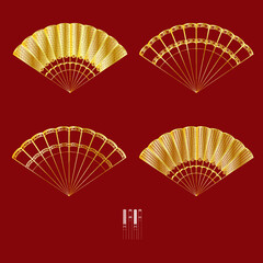 Chinese oriental fan