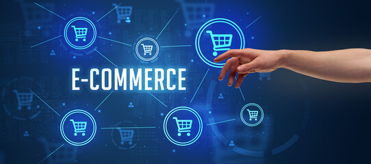 Close-Up of cropped hand pointing