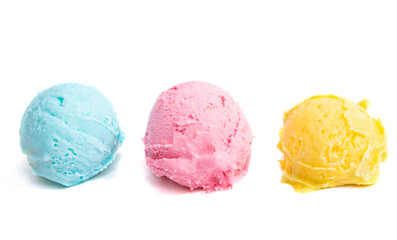ice cream isolated
