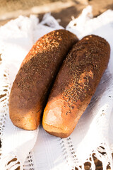 bread with malt and cumin