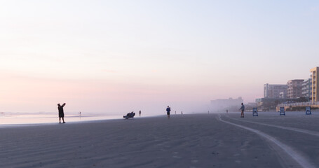 sunrise on the beach